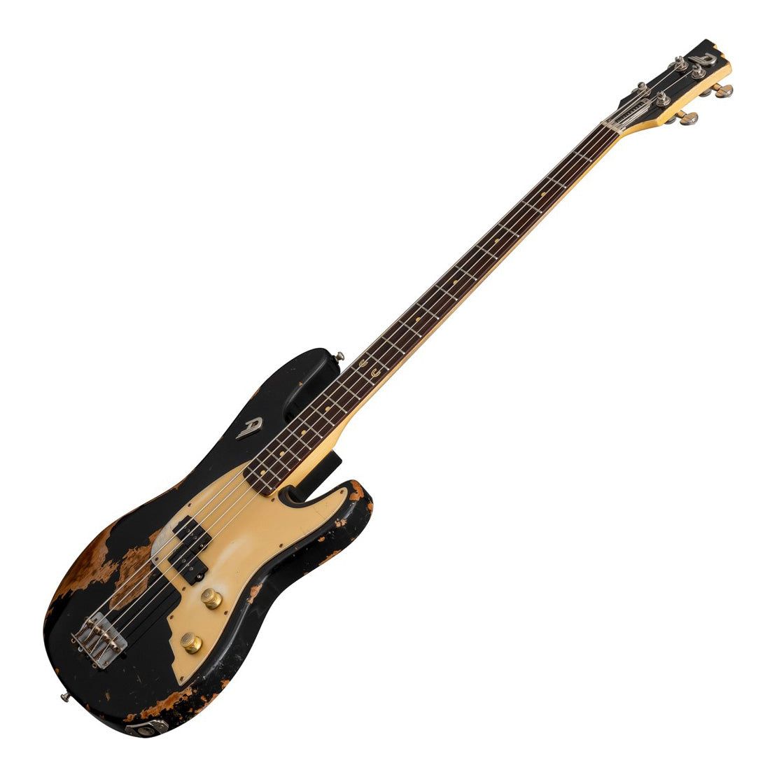 Duesenberg - Chris Chaney Bass Black Distressed LTD - Musik Utan Gränser 