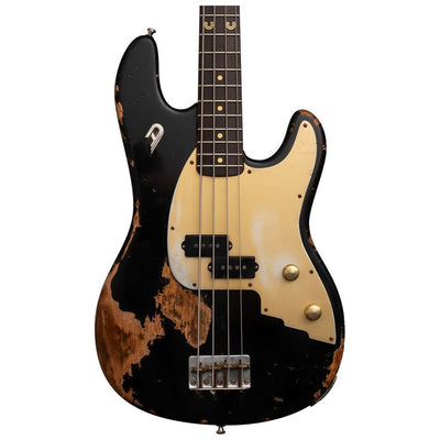 Duesenberg - Chris Chaney Bass Black Distressed LTD - Musik Utan Gränser 