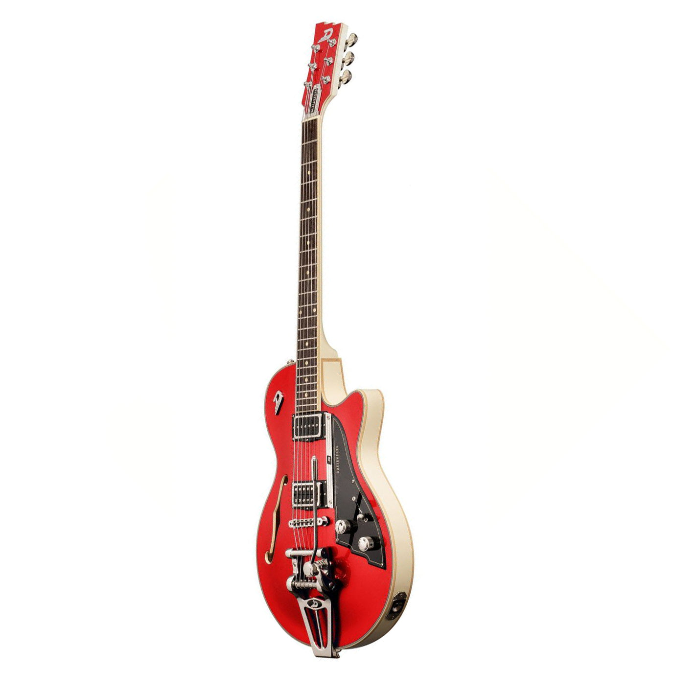Duesenberg - Starplayer TV Duo Tone Catalina Red and White - Musik Utan Gränser 