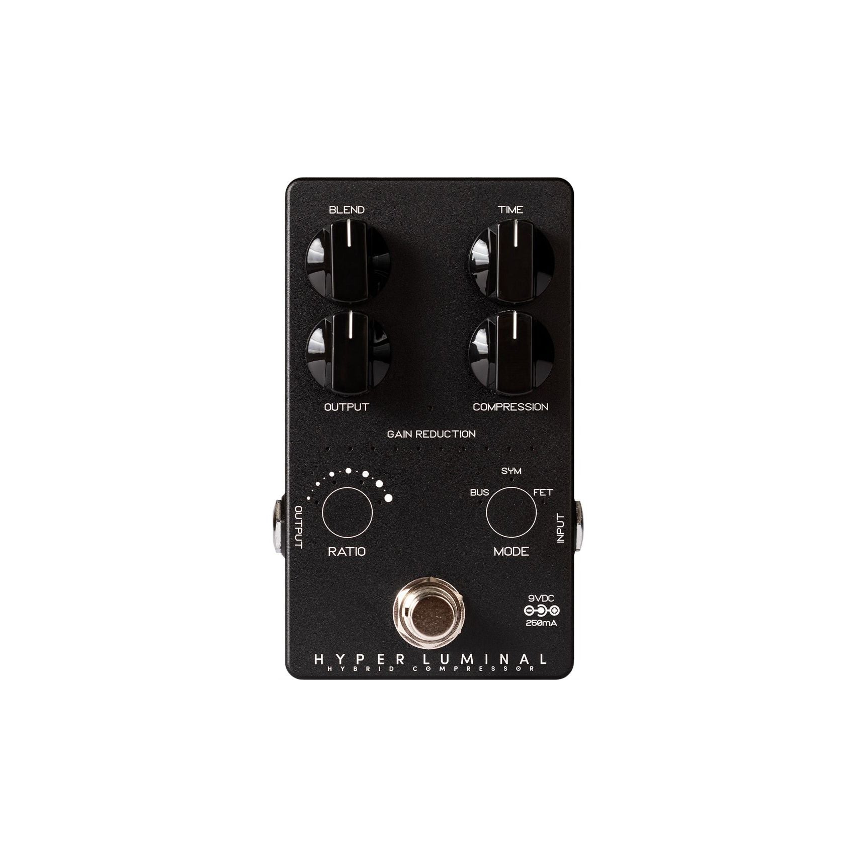 Darkglass Electronics - Hyper Luminal Hybrid Compressor Black - Musik Utan Gränser 