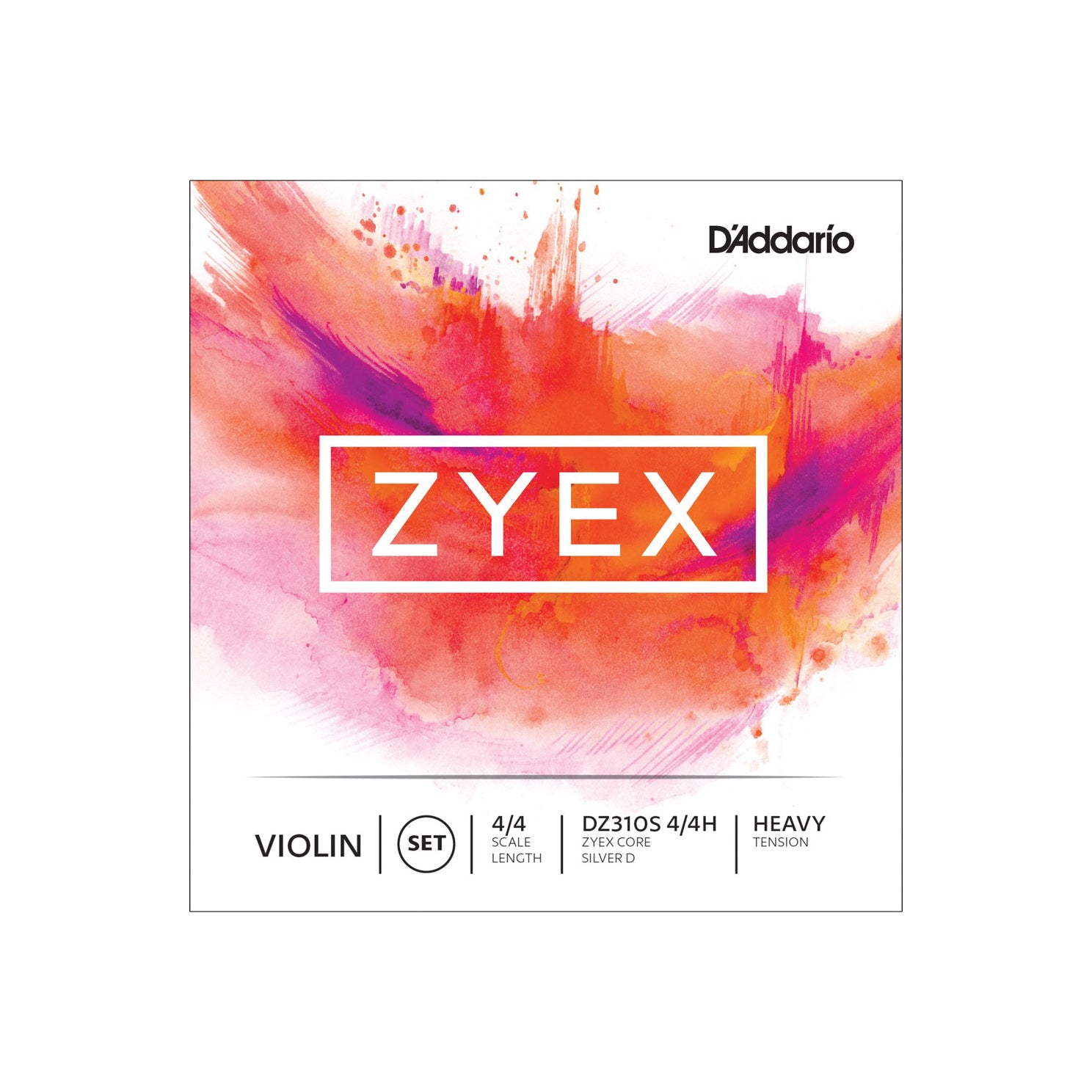 D'Addario - DZ310S 4/4H Zyex Violin set - Musik Utan Gränser 