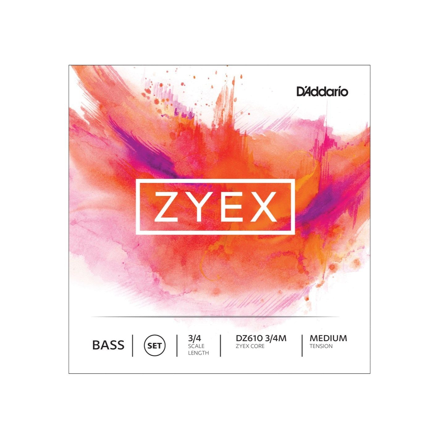 D'Addario - Zyex DZ610 3/4M kontrabas - Musik Utan Gränser 