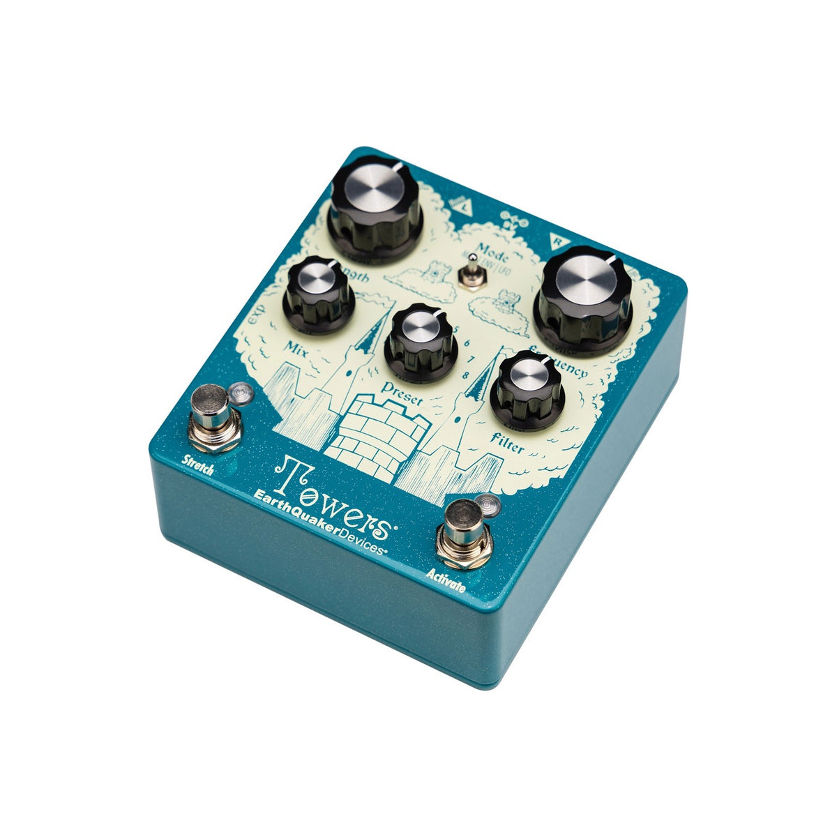 EarthQuaker Devices Towers Stereo Reverberant Filter – bild 4