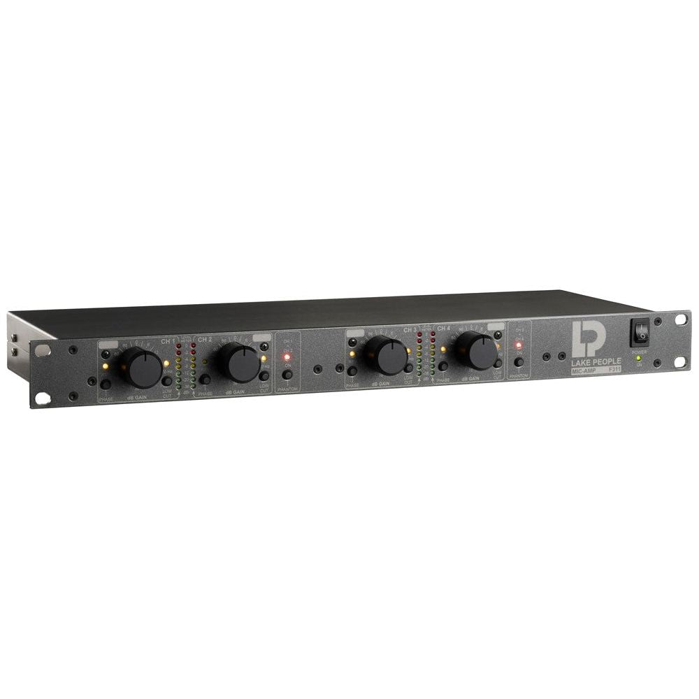 Lake People - F311-Q Quad Channel Microphone Preamp - Musik Utan Gränser 