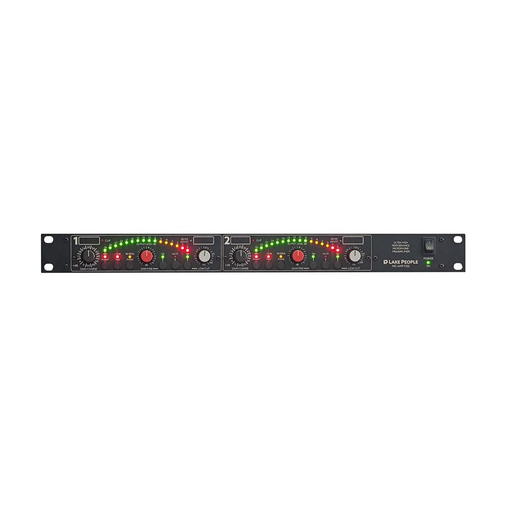 Lake People - F355 Two Channel Class-A Microphone Preamp - Musik Utan Gränser 