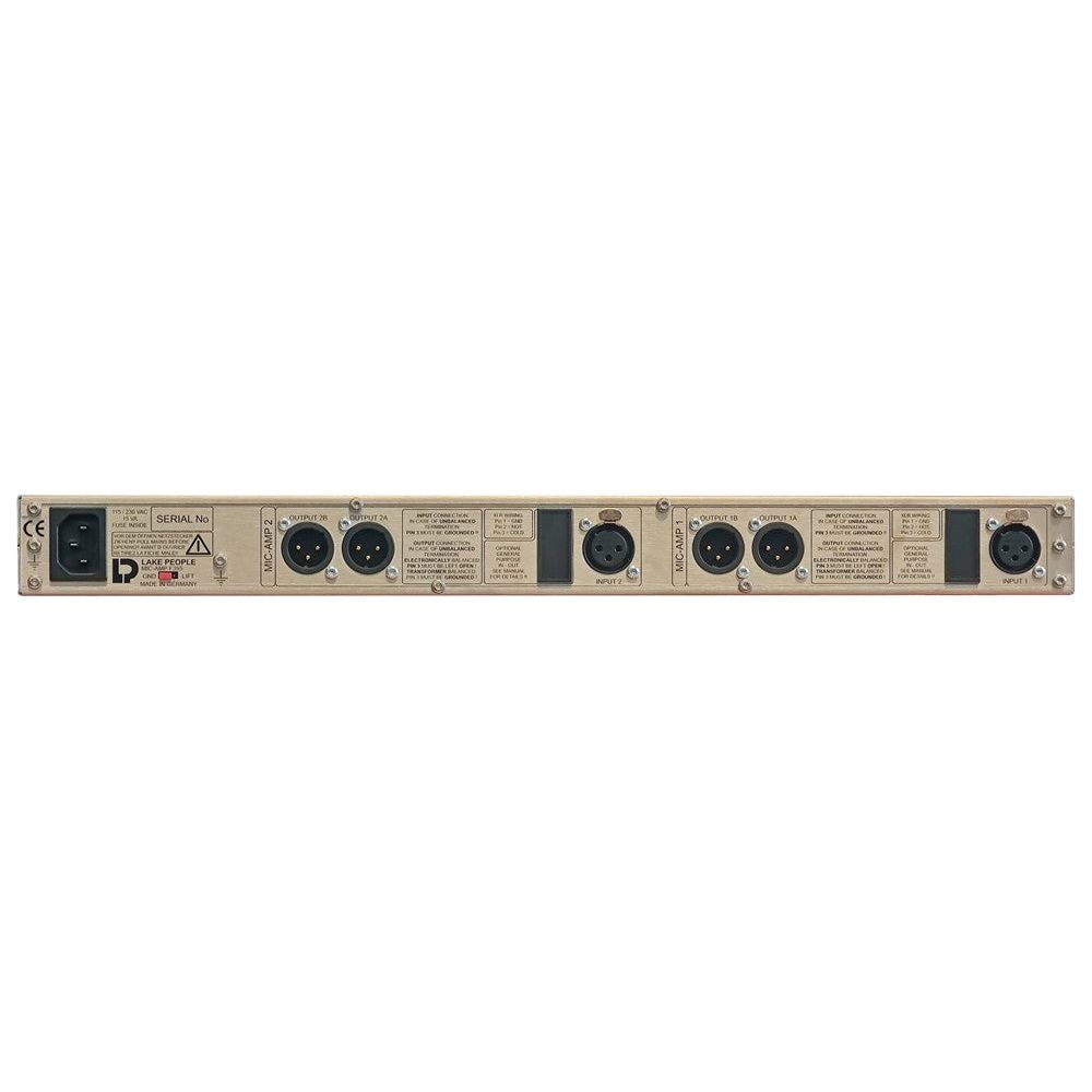 Lake People - F355 Two Channel Class-A Microphone Preamp - Musik Utan Gränser 