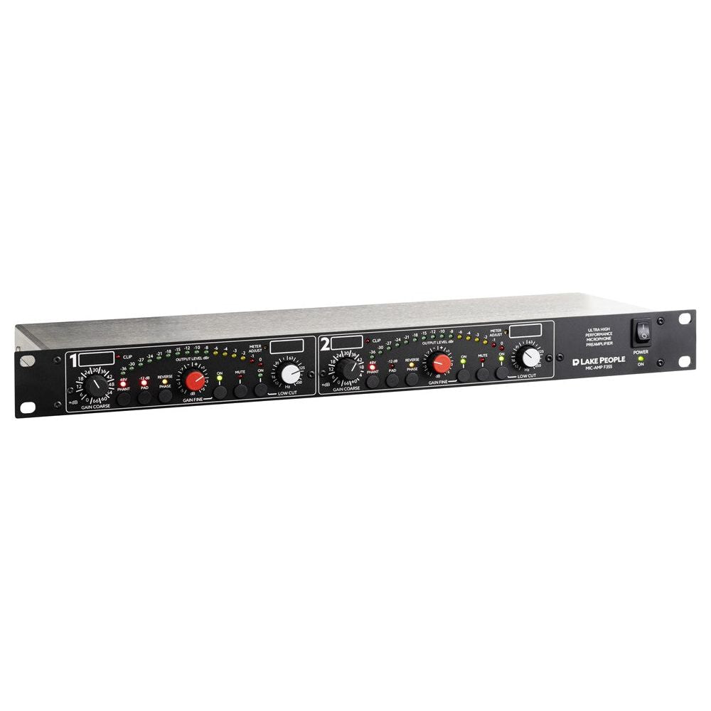 Lake People - F355 Two-channel Premium Microphone Preamp - Musik Utan Gränser 