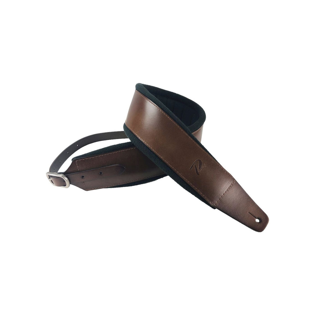 FPB02 Axelband Brunt läder