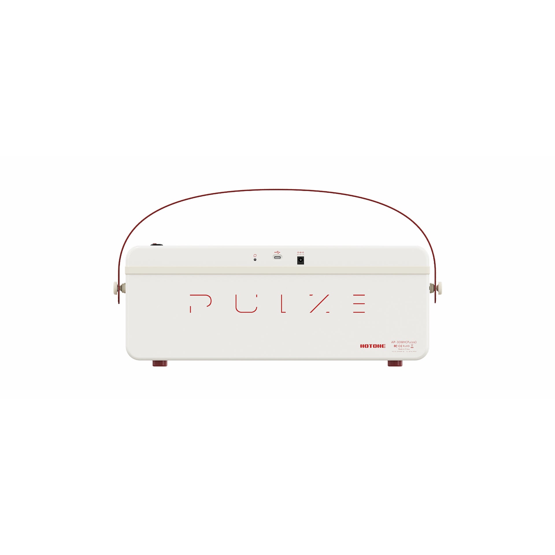 Hotone - Pulze AP-30WH gitarrförstärkare white - Musik Utan Gränser 