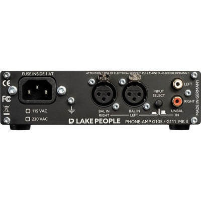 Lake People - G105-MK2 Versatile Headphone Amp - Musik Utan Gränser 