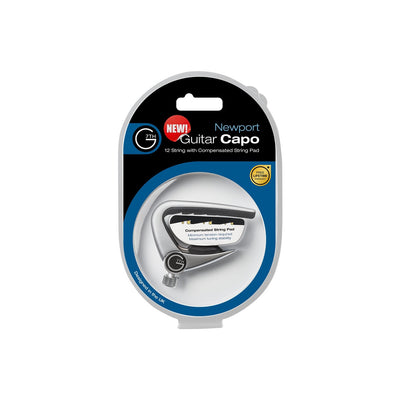 Newport Capo 12 String Silver