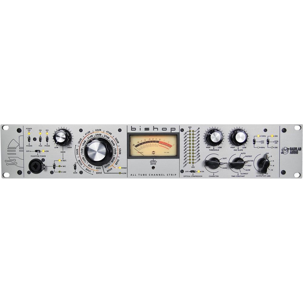 GainLab - Bishop - All tube channel strip with dual slope optical compressor - Musik Utan Gränser 
