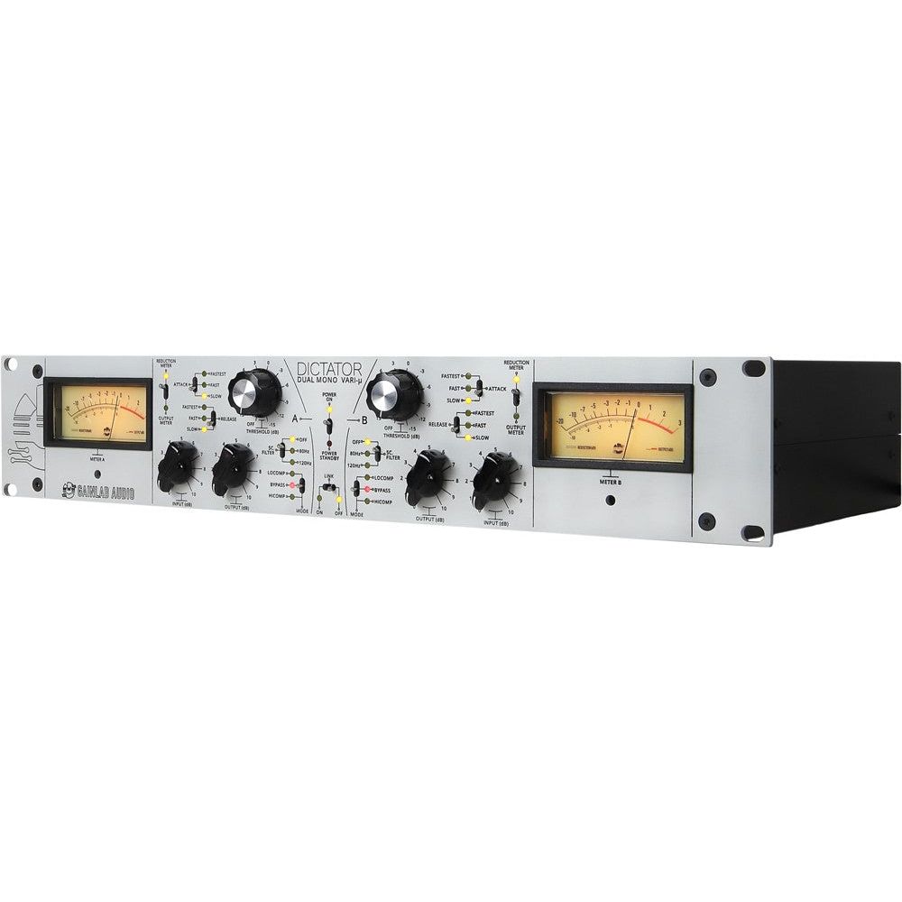GainLab - Dictator - Dual Mono Tube Pentode Vari-mu Compressor - Musik Utan Gränser 