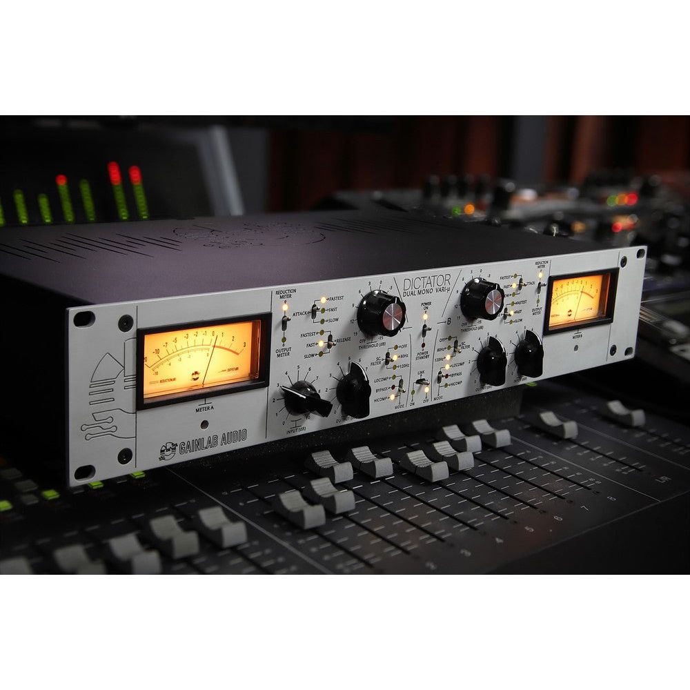 GainLab - Dictator - Dual Mono Tube Pentode Vari-mu Compressor - Musik Utan Gränser 