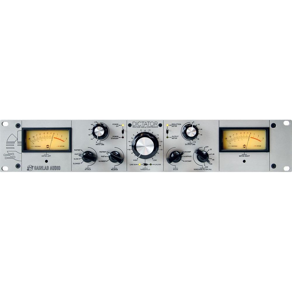 GainLab - Dictator - Stereo Tube Pentode Vari-mu Compressor - Musik Utan Gränser 
