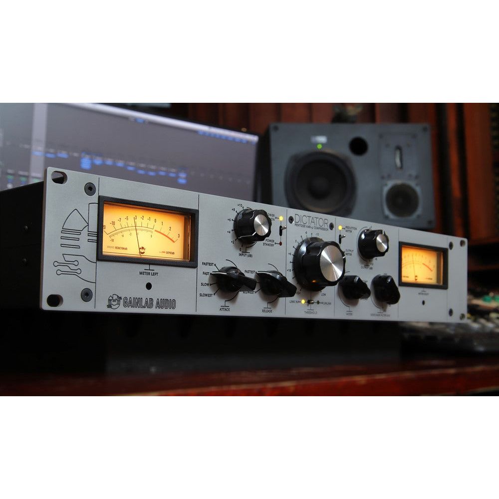 GainLab - Dictator - Stereo Tube Pentode Vari-mu Compressor - Musik Utan Gränser 