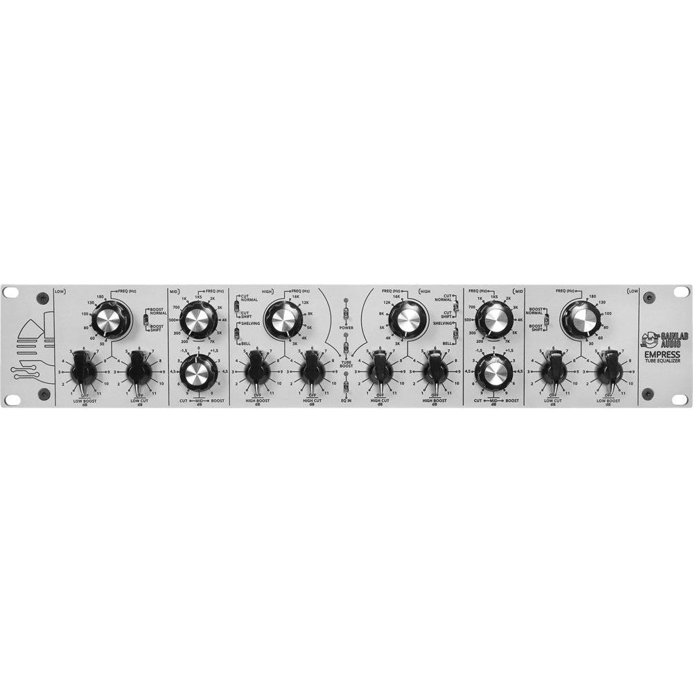 GainLab - EMPRESS 2×3 Band Tube Equalizer - Musik Utan Gränser 
