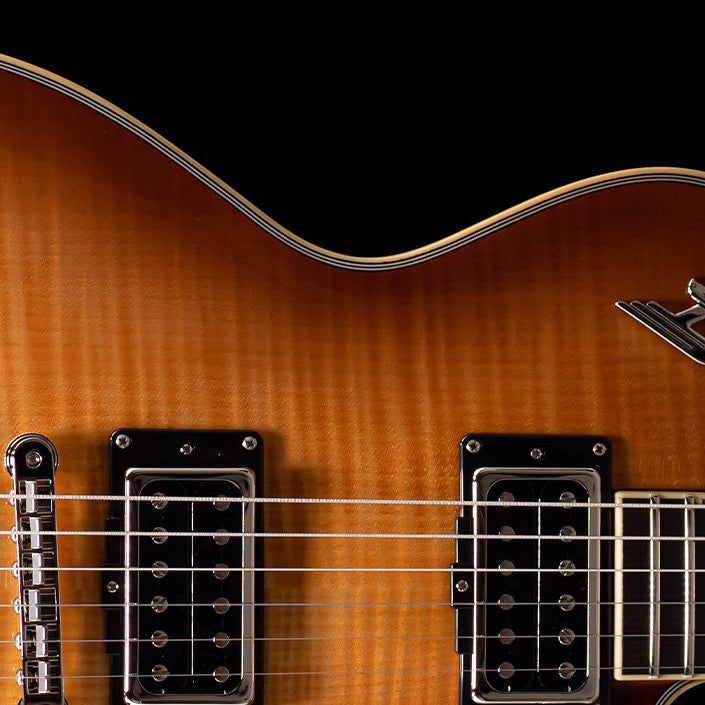 Duesenberg - Fantom S Tobacco Burst - Musik Utan Gränser 