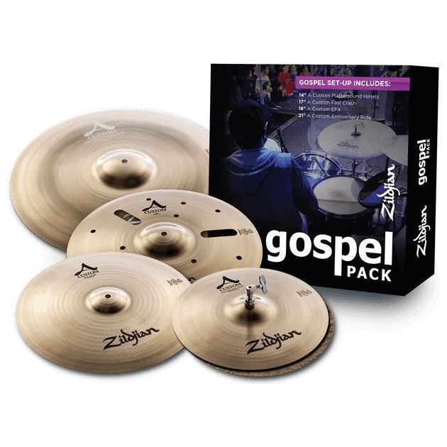 Zildjian - A Custom Gospel Pack - AC0801G - Musik Utan Gränser 
