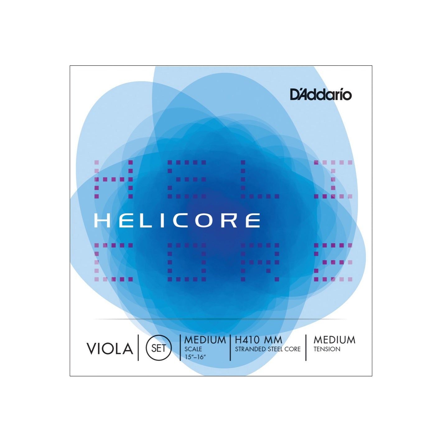 D'Addario - H410 MM Helicore viola set - Musik Utan Gränser 