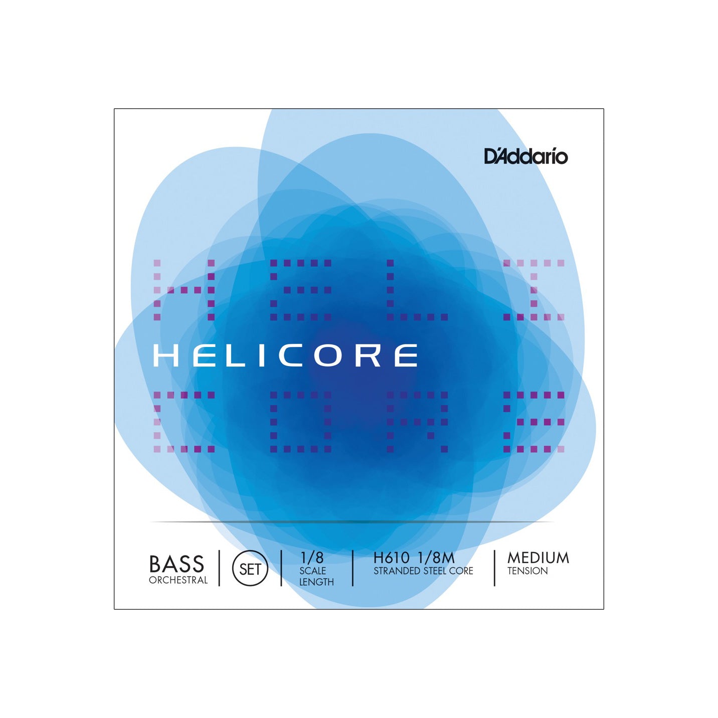 D'Addario - H610 1/8M Helicore Orchestral kontrabas - Musik Utan Gränser 