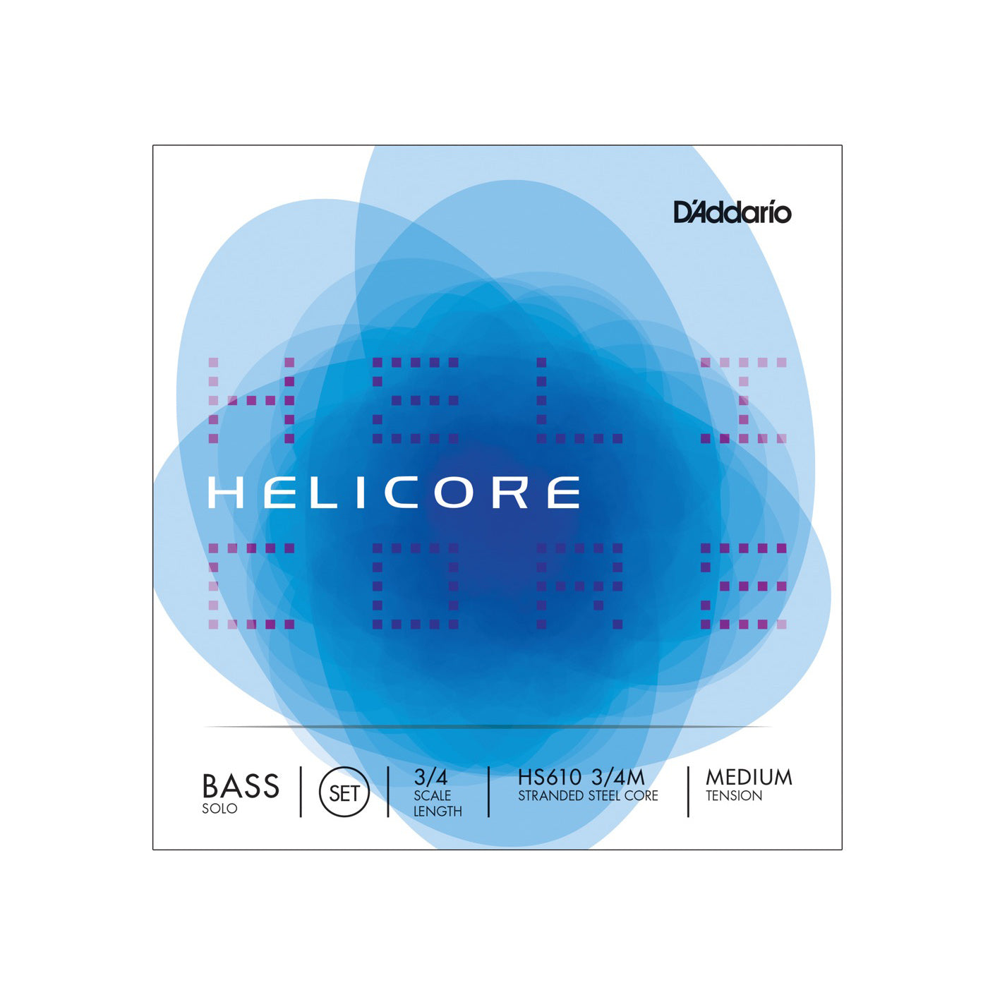 D'Addario - HS610 3/4M Helecore Solo kontrabas - Musik Utan Gränser 