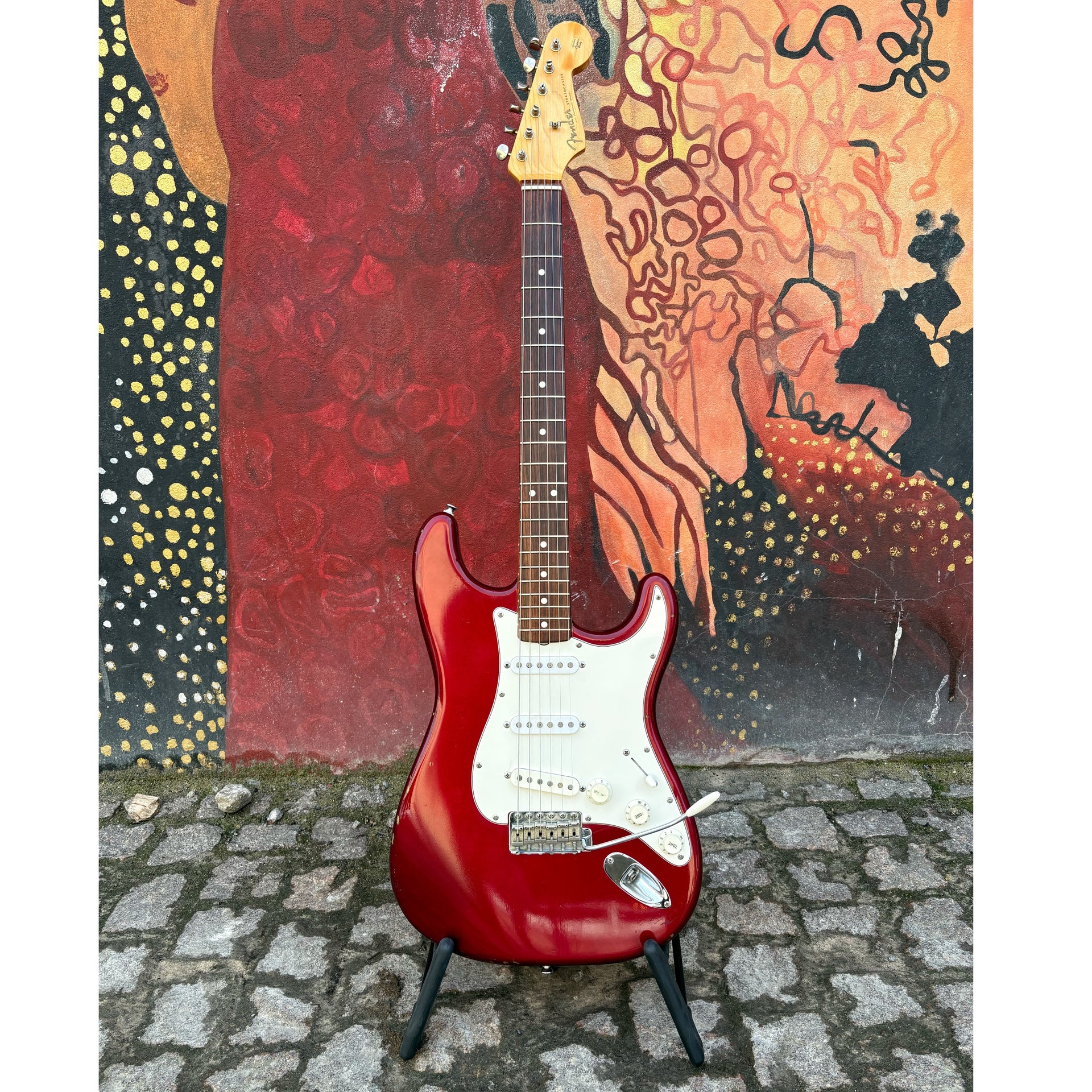 Stratocaster American Vintage Reissue 62 1986 Candy Apple Red