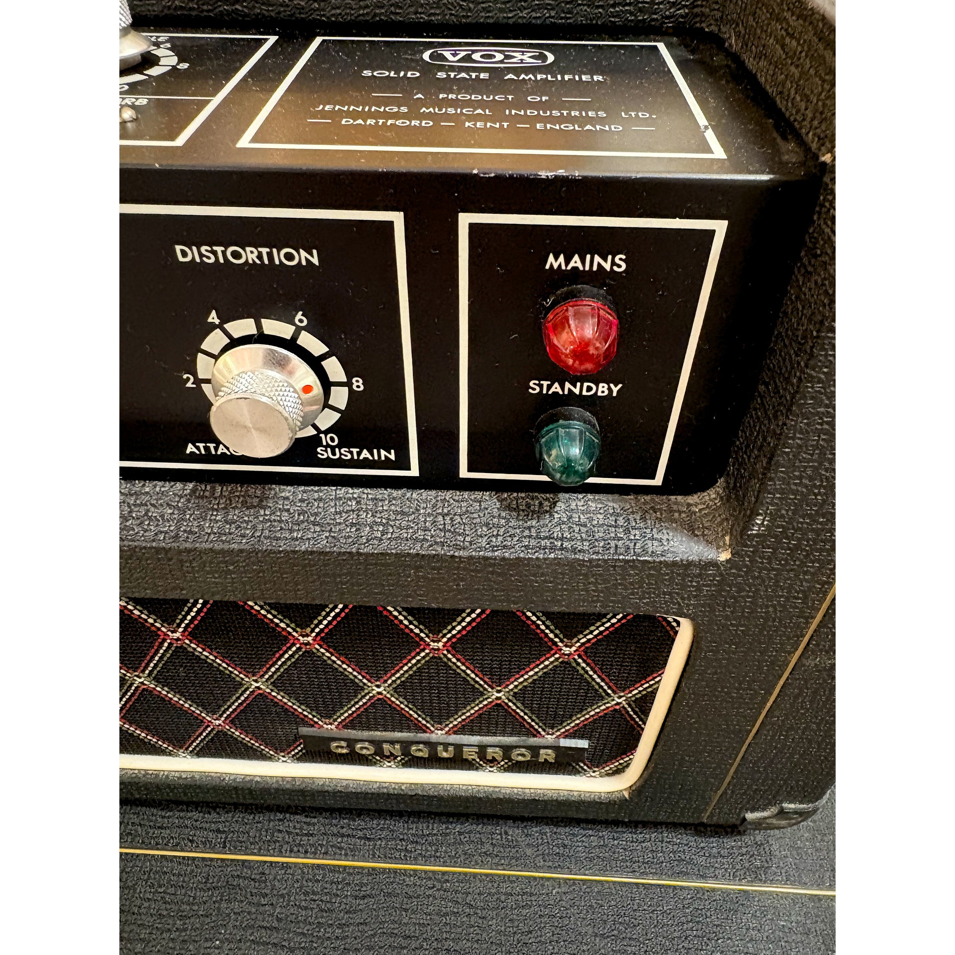 Conqueror Amp Head & 2×12 Cabinet 1967