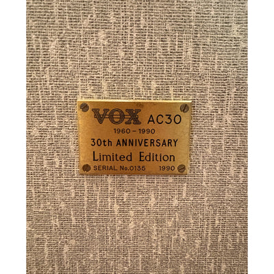 AC30TB Rose Morris 30th Anniversary Limited Edition