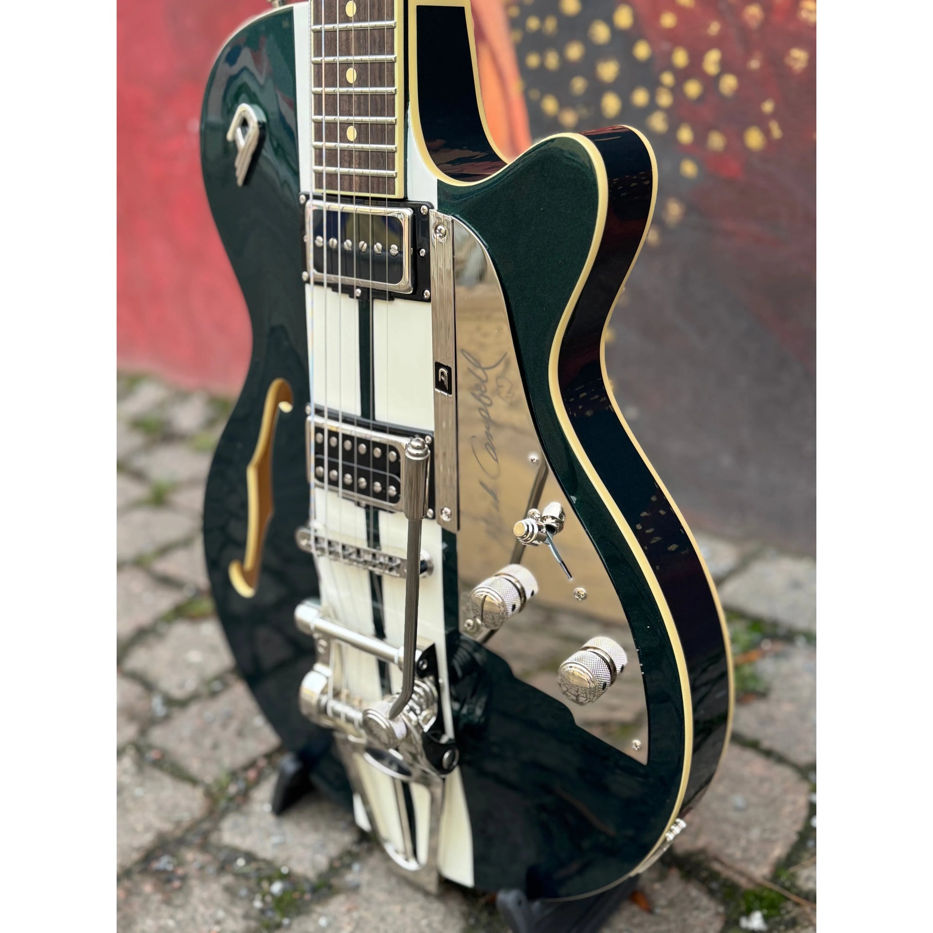 Duesenberg - Mike Campbell MC40 40th Anniversary Metallic Racing Green - Musik Utan Gränser 