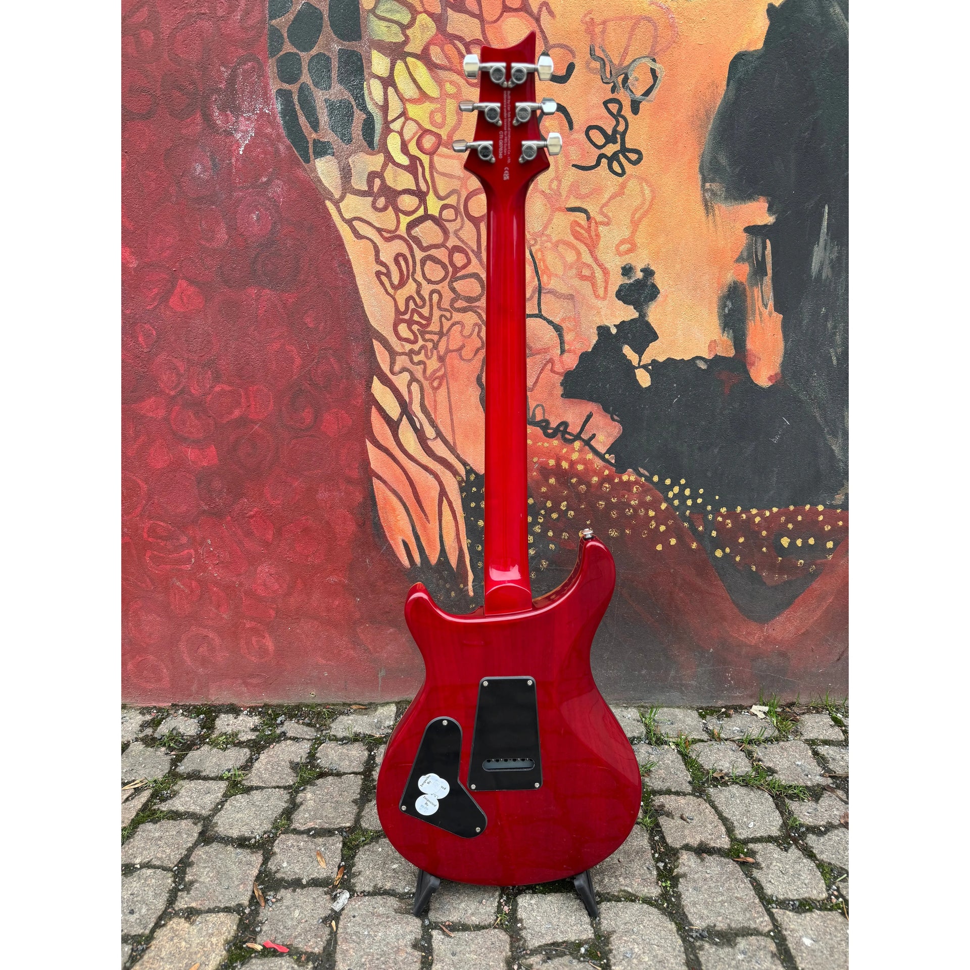 PRS - SE Custom 24-08 Charcoal Cherryburst - Musik Utan Gränser 