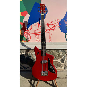 Kavalier Shortscale Bass Red Sparkle
