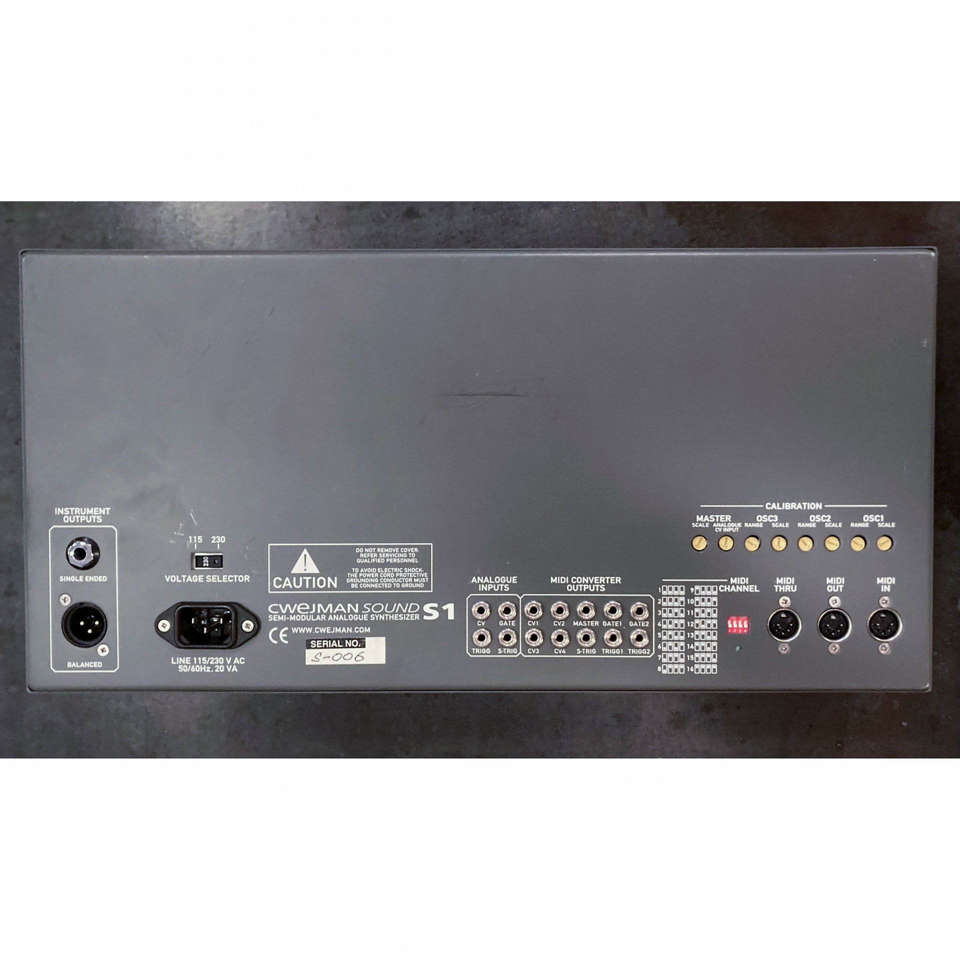 S1 Semi-Modular Analog Synthesizer