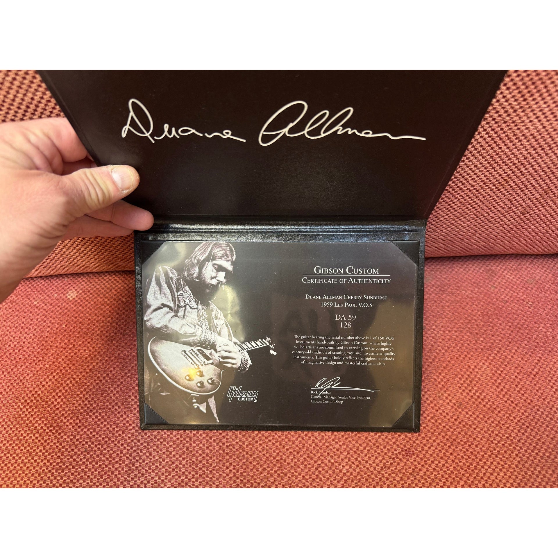 Les Paul Custom Shop Duane Allman #128
