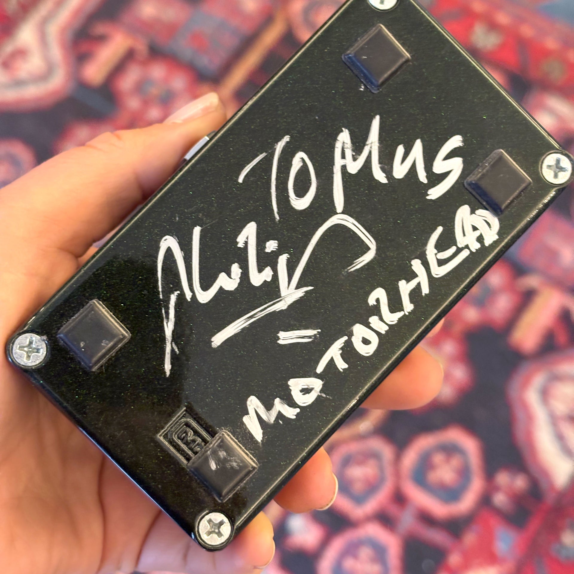 MXR - Carbon Copy signerad av Phil Campbell Motörhead - Musik Utan Gränser 