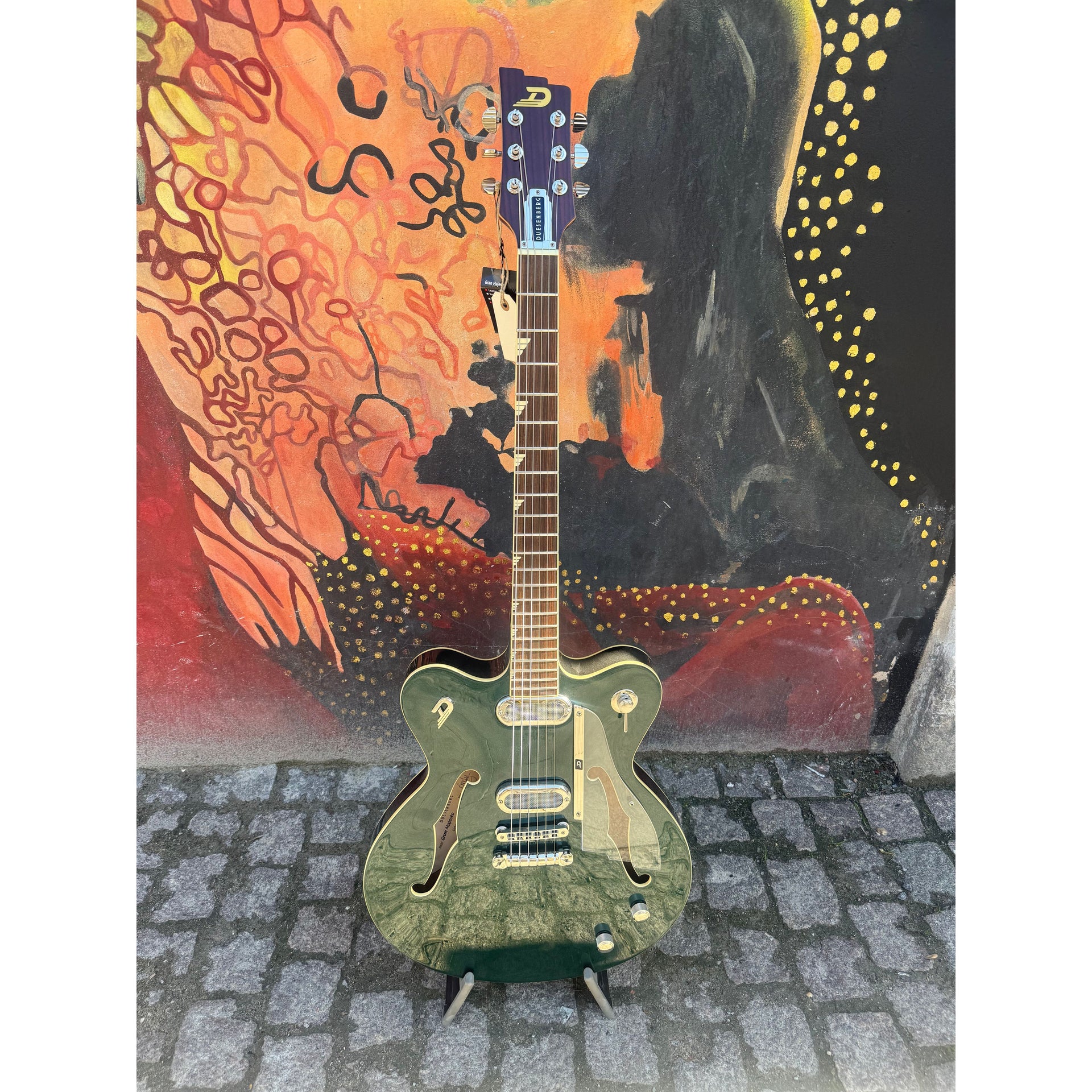 Gran Majesto Stop Tailpiece Catalina Green