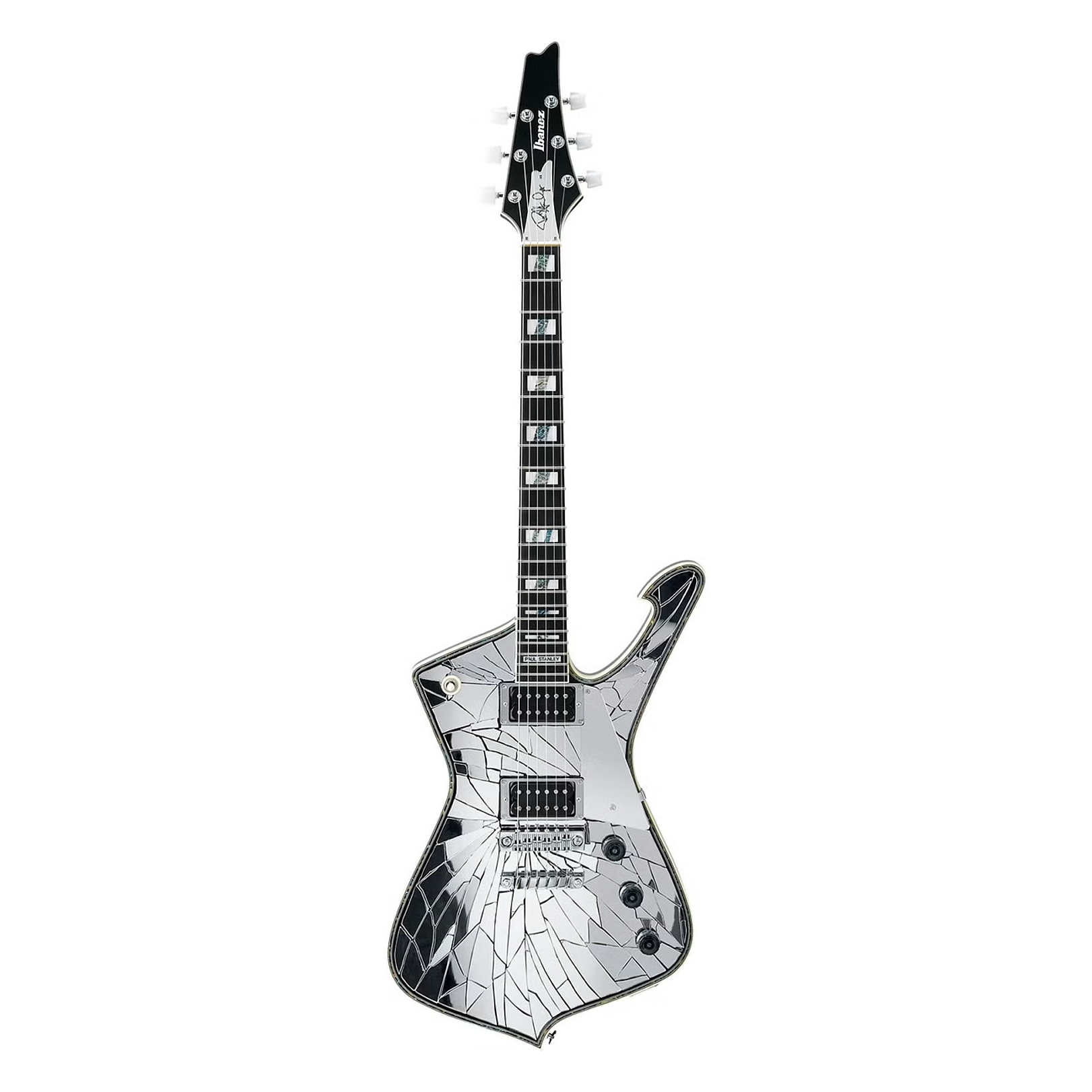 Ibanez - PS1CM Cracked Mirror Paul Stanley Prestige - Musik Utan Gränser 