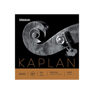 D'Addario - K610 3/4L Kaplan kontrabas - Musik Utan Gränser 