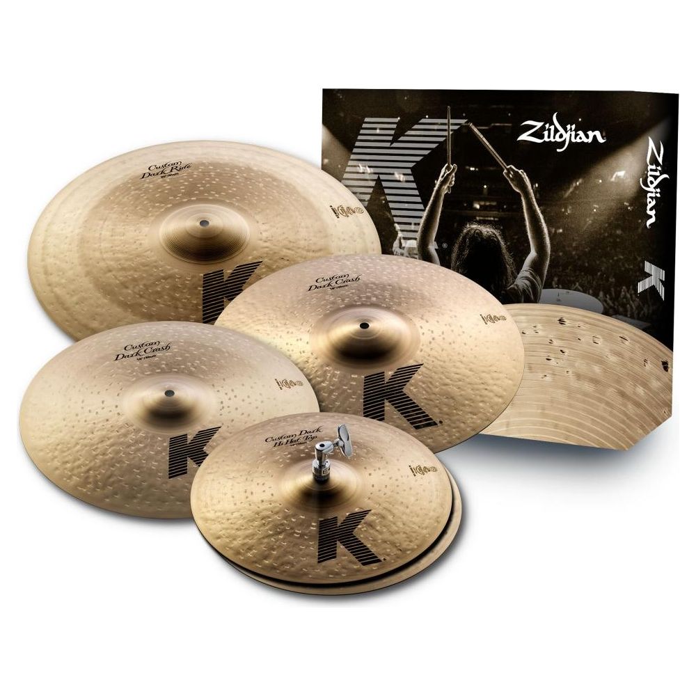 Zildjian - KCD900 - K Custom Dark Cymbalpack - Musik Utan Gränser 