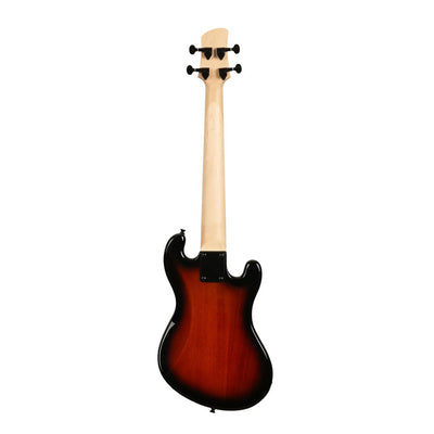 Solid Body 4-String Sunburst Fretted U-BASS Left-Handed