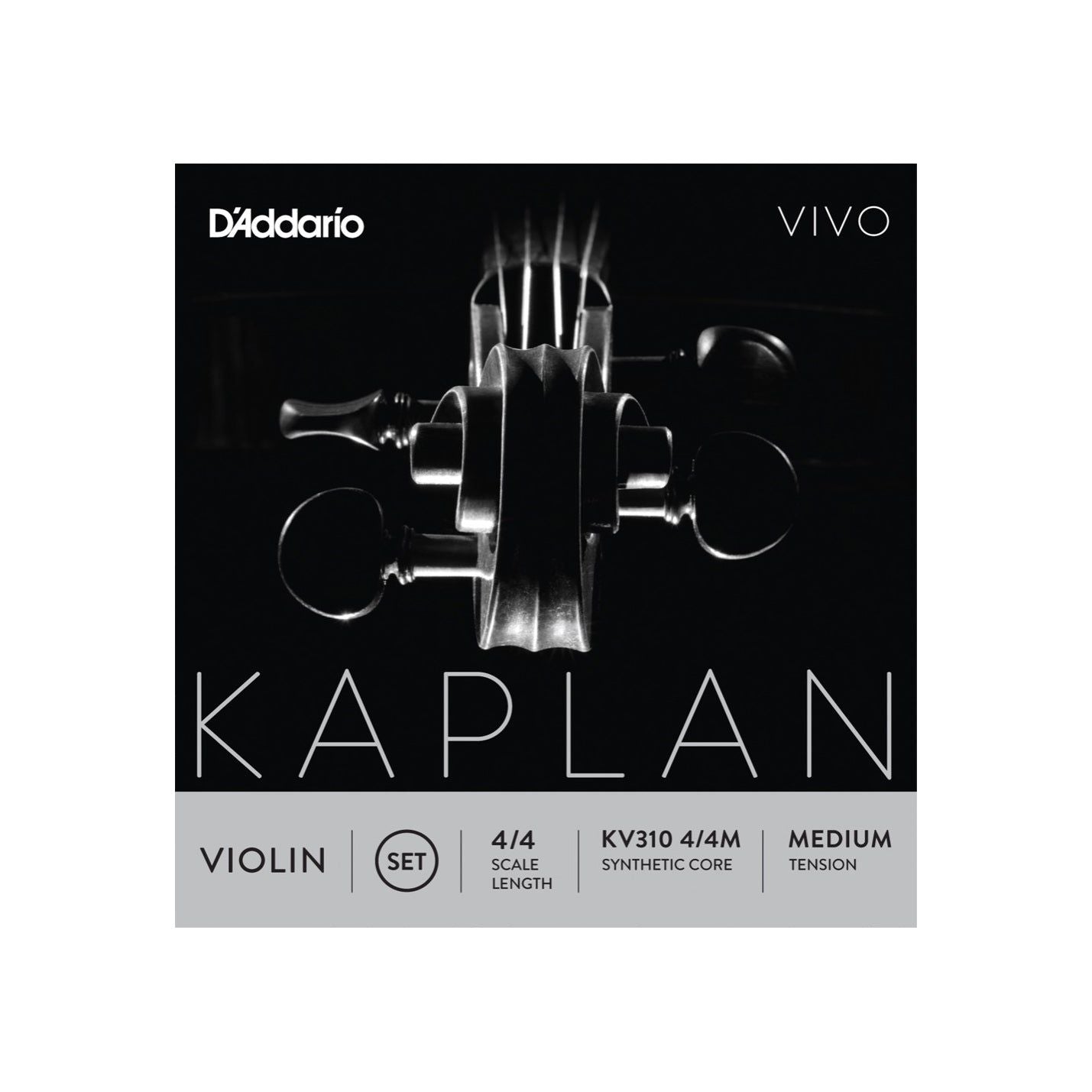 D'Addario - KV310 4/4M Kaplan Vivo violin set - Musik Utan Gränser 