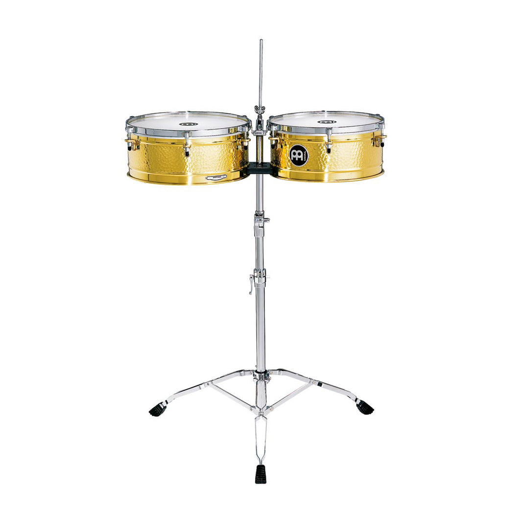 LC1BRASS 14''+15'' Timbales, Solid Brass