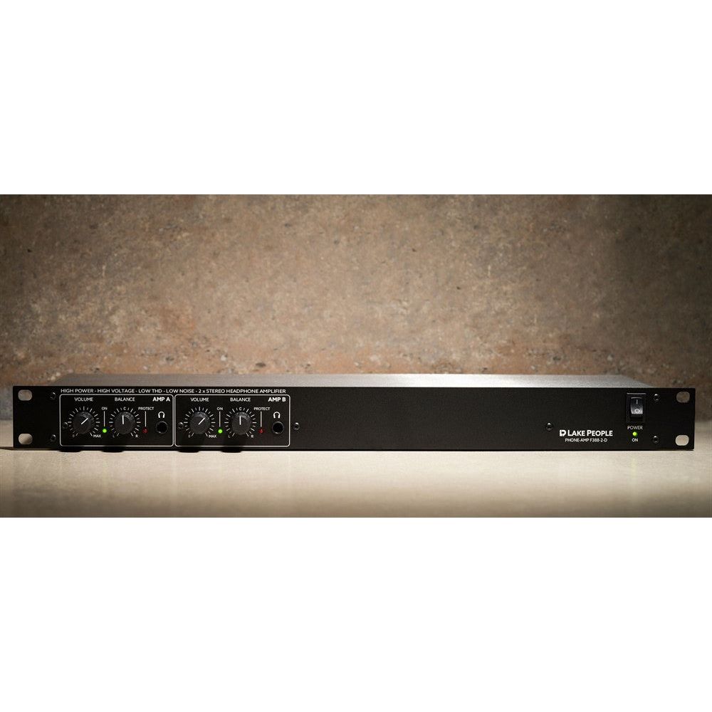 Lake People - F388-2D Pristine Two Channel Headphone Amp - Musik Utan Gränser 