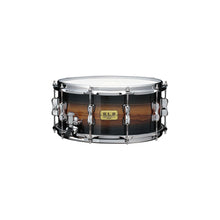 Ladda upp bild till gallerivisning, S.L.P. Limited Hybrid Maple/Bubinga Snare - LBM1465Z-MZB, i Midnight Zebrawood Burst.
