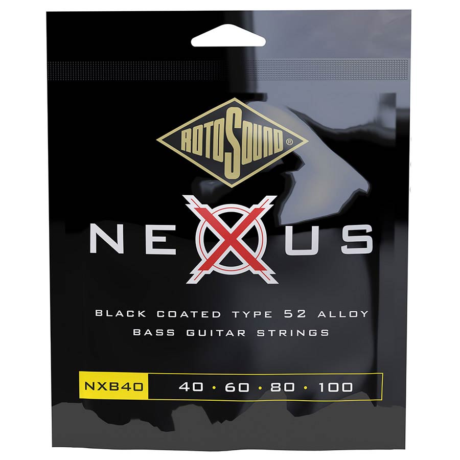 Rotosound - NXB40 Nexus electric bass coated 40-100 - Musik Utan Gränser 