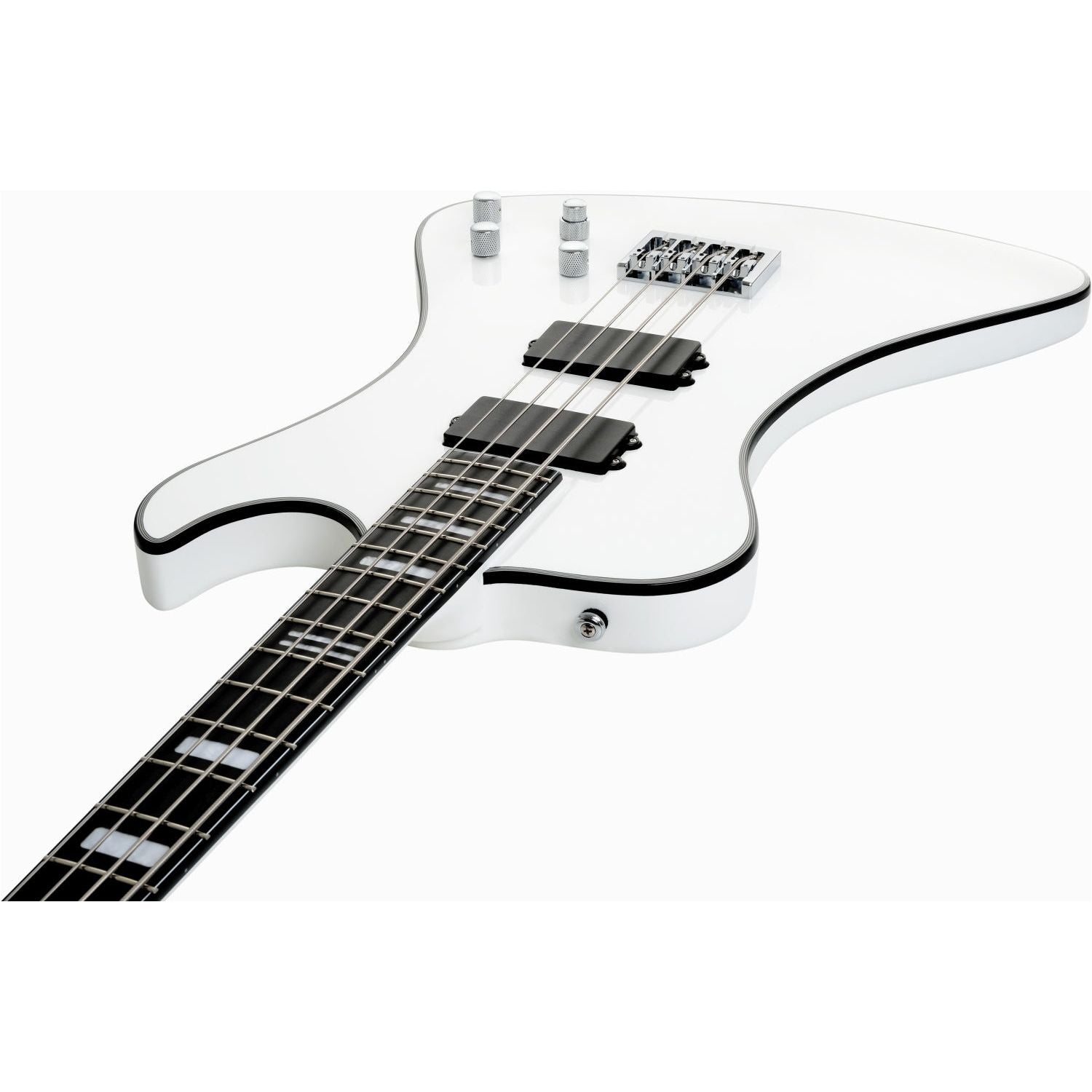 Hagström - Nekromant 4 White - Musik Utan Gränser 
