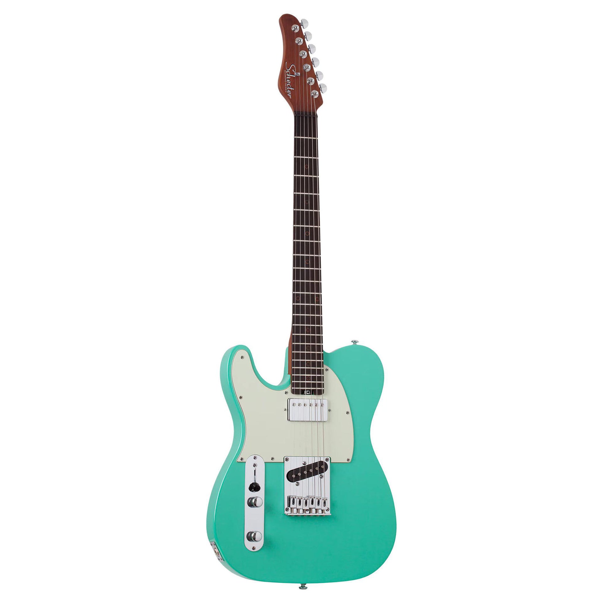 Schecter - Nick Johnston PT Atomic Green vänsterhänt - Musik Utan Gränser 