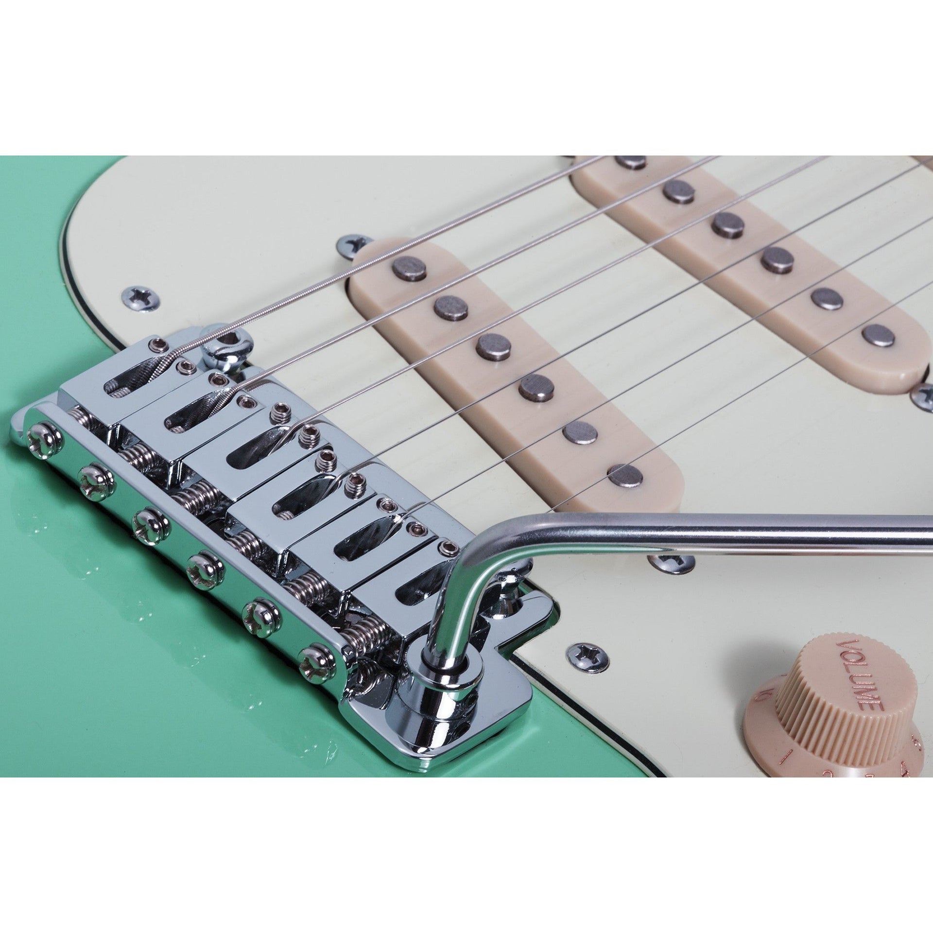 Schecter - Nick Johnston Trad-SSS Atomic Green - Musik Utan Gränser 