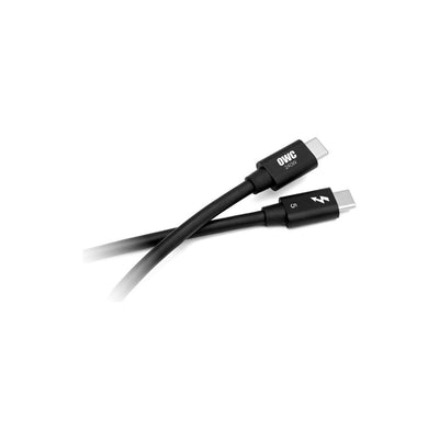 Thunderbolt 5-kabel 1 meter Svart