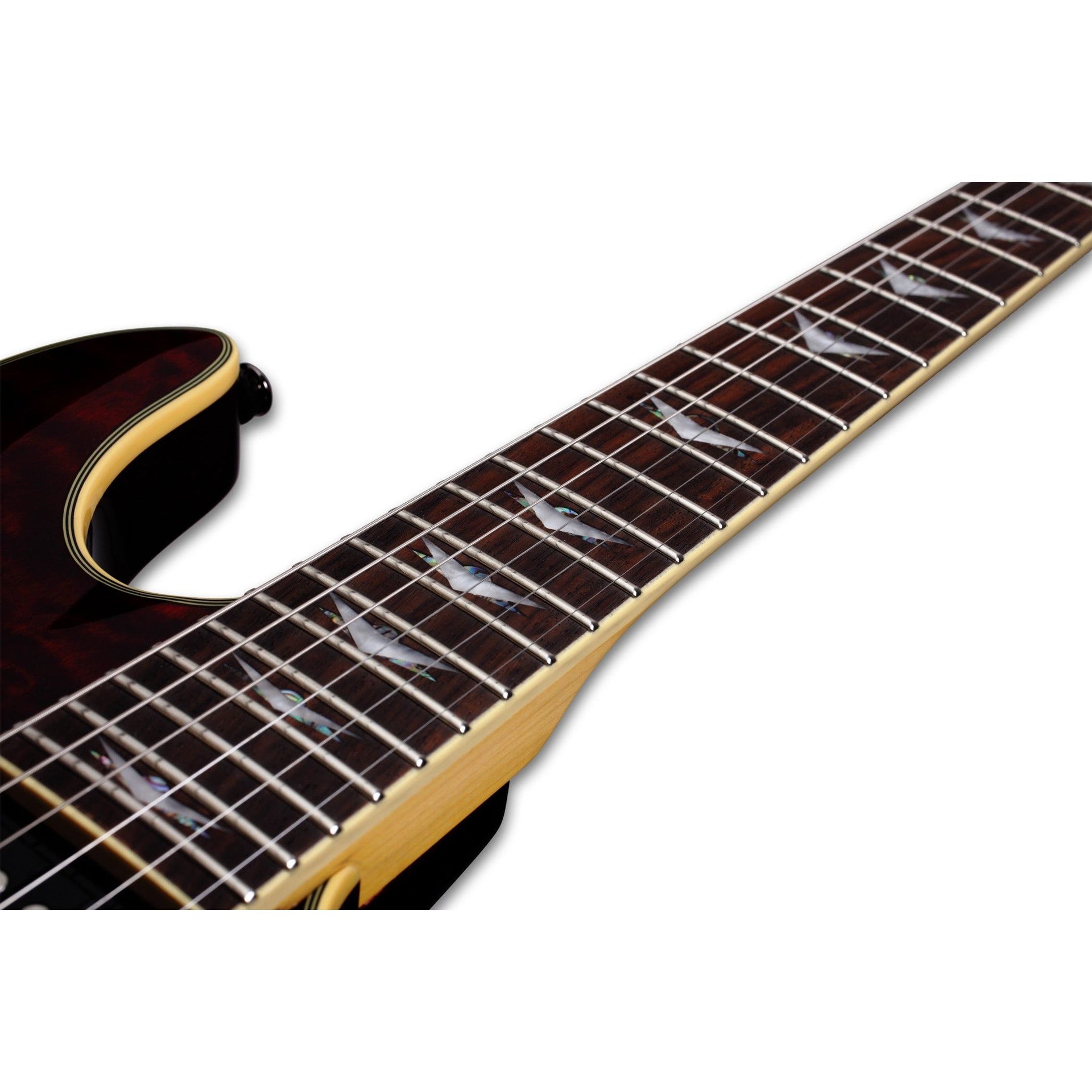 Schecter - Omen Extreme-6 Floyd Rose Black Cherry - Musik Utan Gränser 